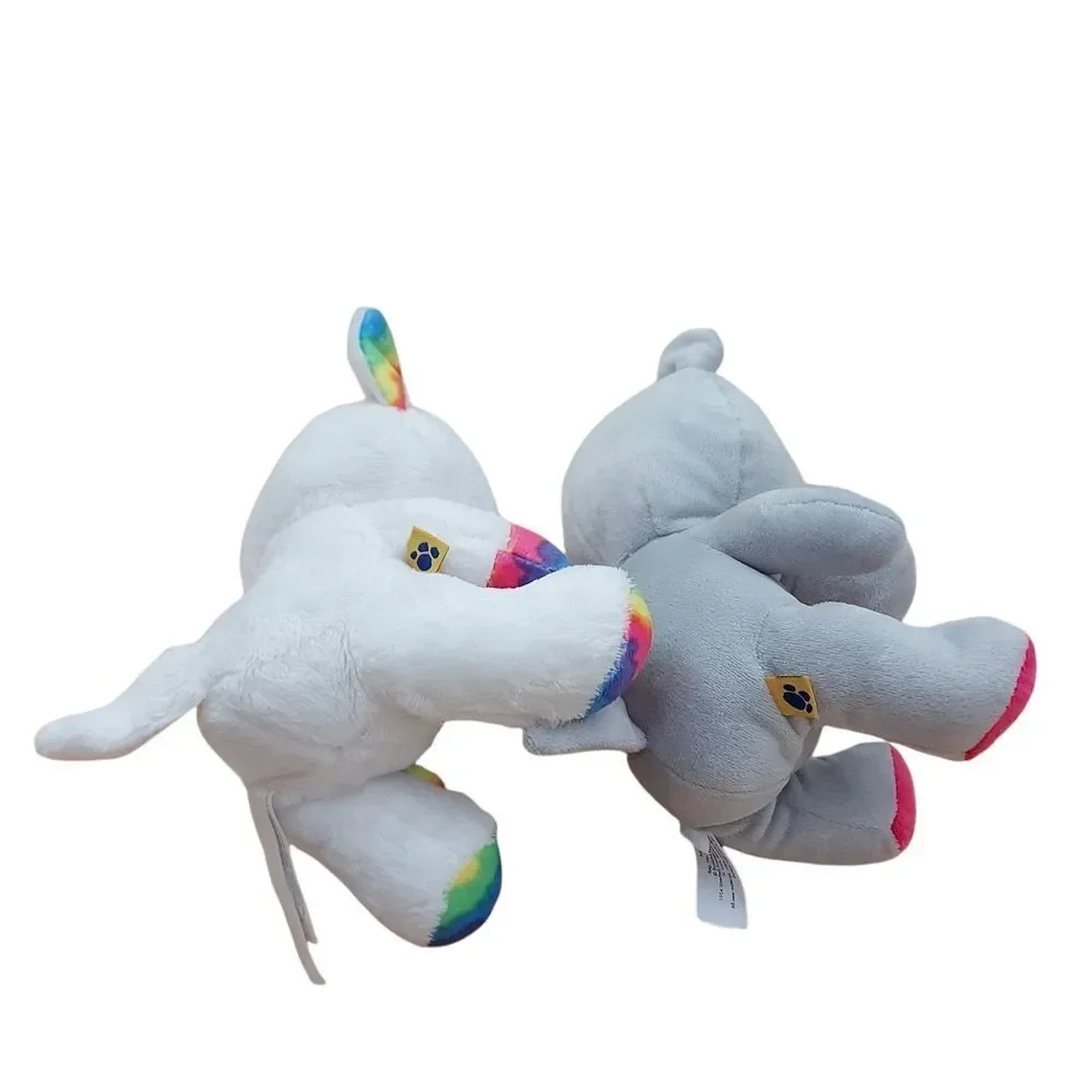 Build a Bear Plush Stuffed Animals Set of 2 Hippo Cat